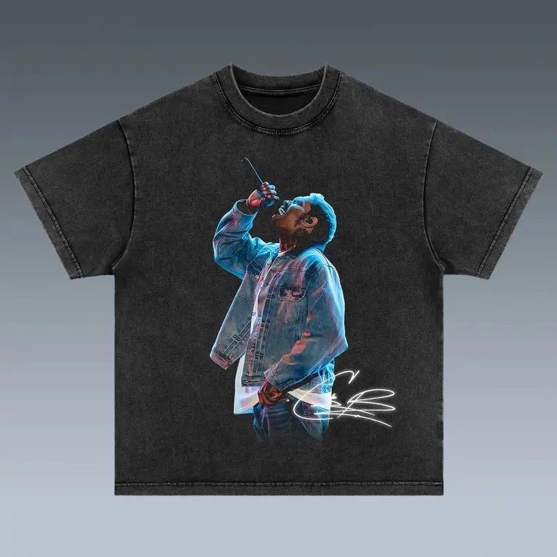 Vintage Chris Brown Bootleg Hip Hop Breezy 90s - Adult & Kids T-Shirts, Sweatshirts & Hoodies apparel design preview 1