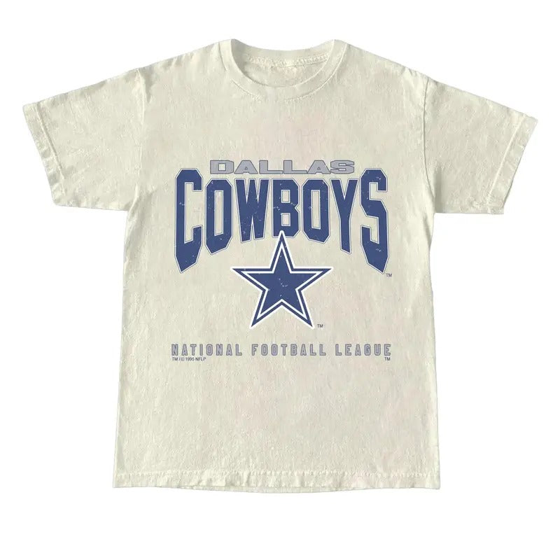 Vintage Cowboys 1995 Dallas Sport Her Him Friend - Adult & Kids T-Shirts, Sweatshirts & Hoodies apparel design preview 1