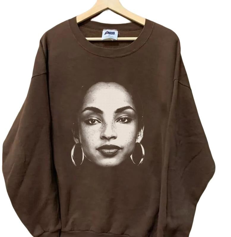 Vintage Diamond Singer Tour Concert Retro Sade Adu - Adult & Kids T-Shirts, Sweatshirts & Hoodies apparel design preview 1