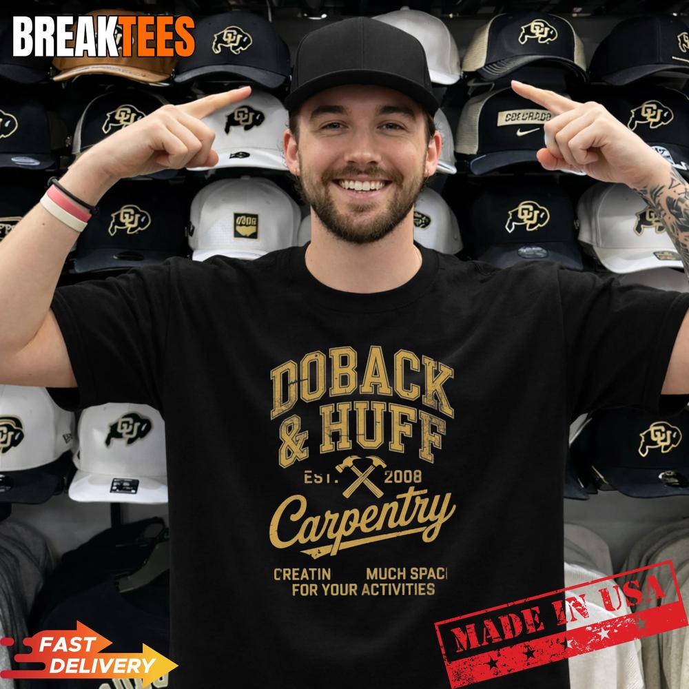 Vintage Doback and Huff Carpentry 2008 - Adult & Kids T-Shirts, Sweatshirts & Hoodies apparel design preview 1
