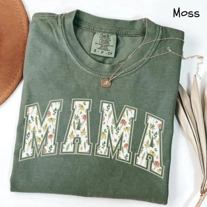 Vintage Floral Mama Strong Woman New - Adult & Kids T-Shirts, Sweatshirts & Hoodies apparel design preview 1