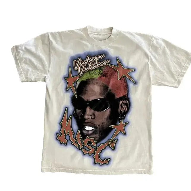 Vintage Hiphop Star Size S 3XL Top Womenswear - Adult & Kids T-Shirts, Sweatshirts & Hoodies apparel design preview 1