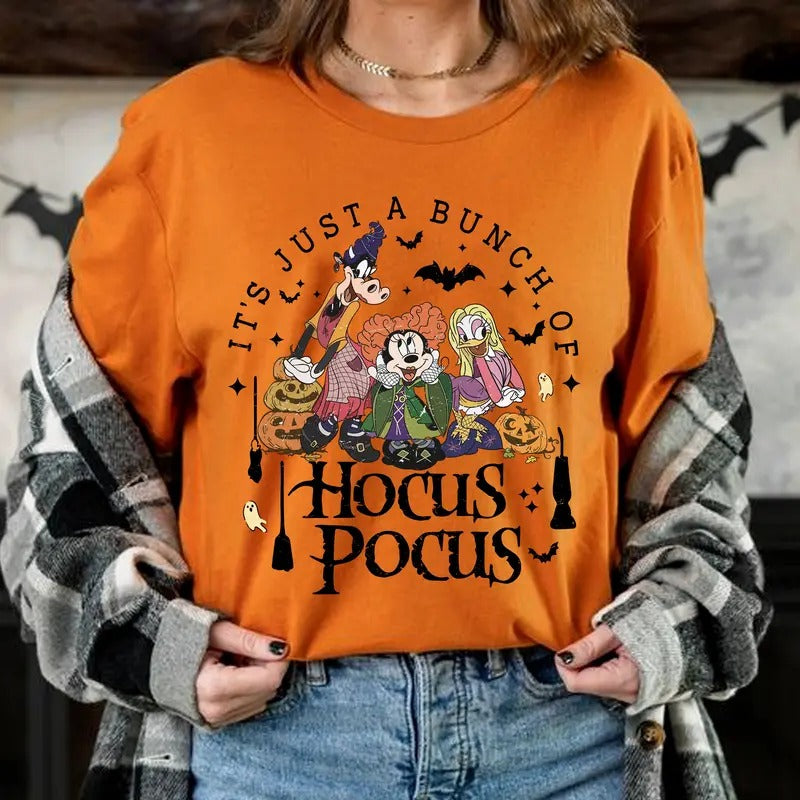 Vintage Hocus Pocus Halloween Party - Adult & Kids T-Shirts, Sweatshirts & Hoodies apparel design preview 1
