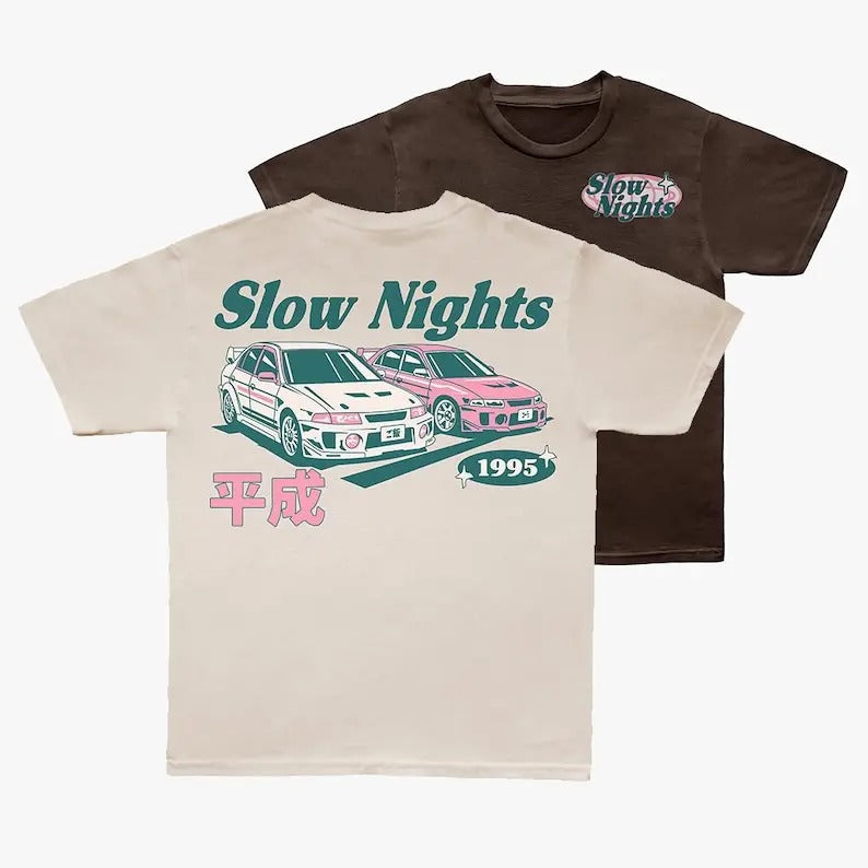 Vintage JDM 90s Car Enthusiast Cotton Casual - Adult & Kids T-Shirts, Sweatshirts & Hoodies apparel design preview 1