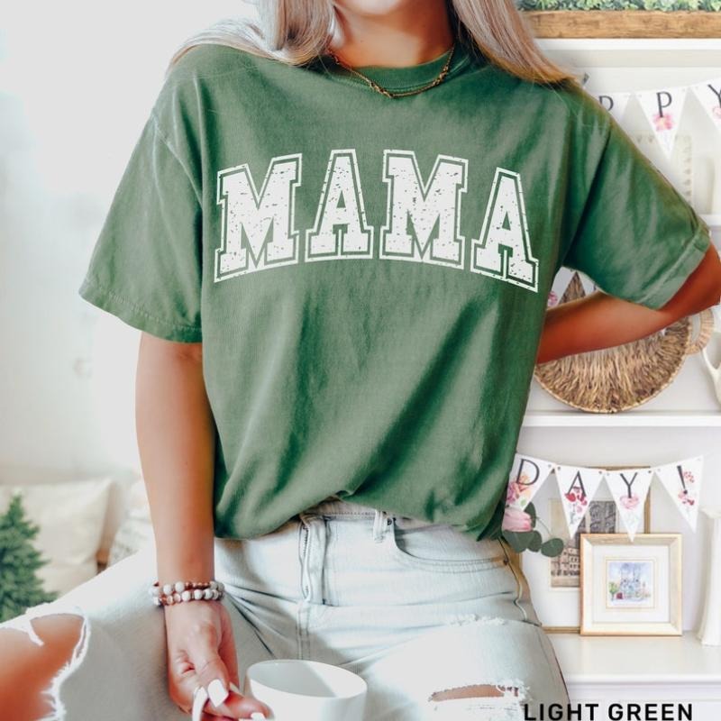 Vintage Mama Strong Woman - Adult & Kids T-Shirts, Sweatshirts & Hoodies apparel design preview 1