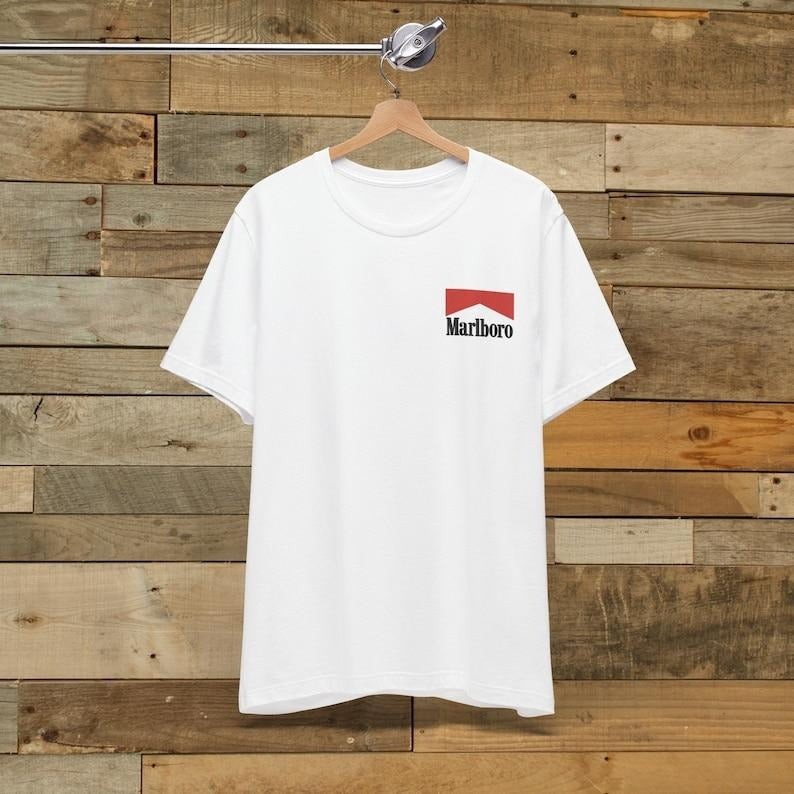 Vintage Marlboro Cowboy Wild West Boho 2 Sides - Adult & Kids T-Shirts, Sweatshirts & Hoodies apparel design preview 1