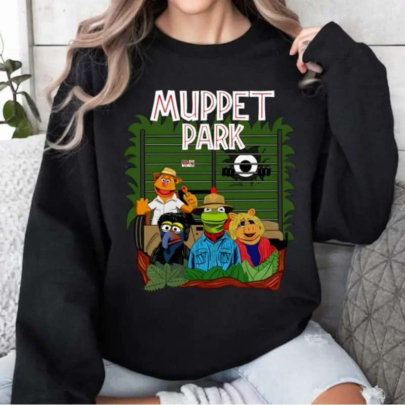 Vintage Muppet Park Muppets Movie Carol Fan - Adult & Kids T-Shirts, Sweatshirts & Hoodies apparel design preview 1
