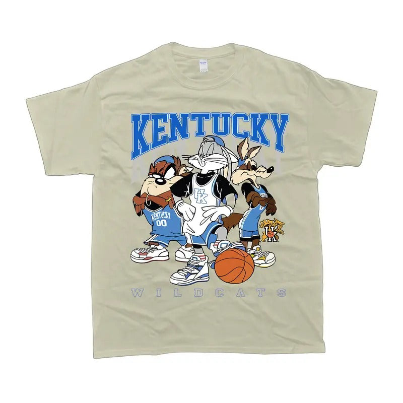 Vintage NCAA Kentucky Wildcats Looney - Adult & Kids T-Shirts, Sweatshirts & Hoodies apparel design preview 1