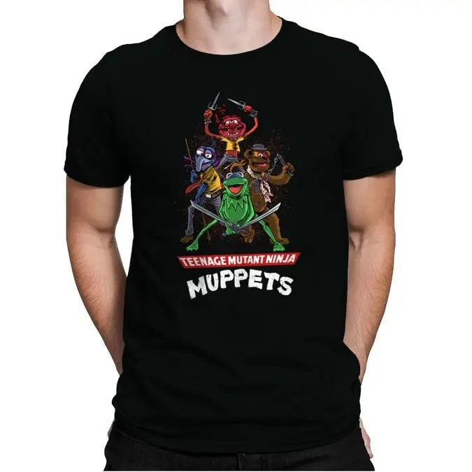 Vintage Ninja Muppets Mutant Movie Muppet - Adult & Kids T-Shirts, Sweatshirts & Hoodies apparel design preview 1