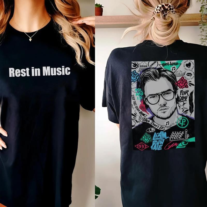 Vintage On3 Direction L1am Payne Rest Music One - Adult & Kids T-Shirts, Sweatshirts & Hoodies apparel design preview 1