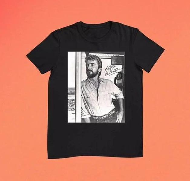 Vintage Photo Signed Keith Whitley Classic Black - Adult & Kids T-Shirts, Sweatshirts & Hoodies apparel design preview 1