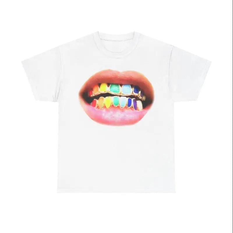 Vintage Rainbow Grill Lover Size S 3XL Top Womenswear - Adult & Kids T-Shirts, Sweatshirts & Hoodies apparel design preview 1