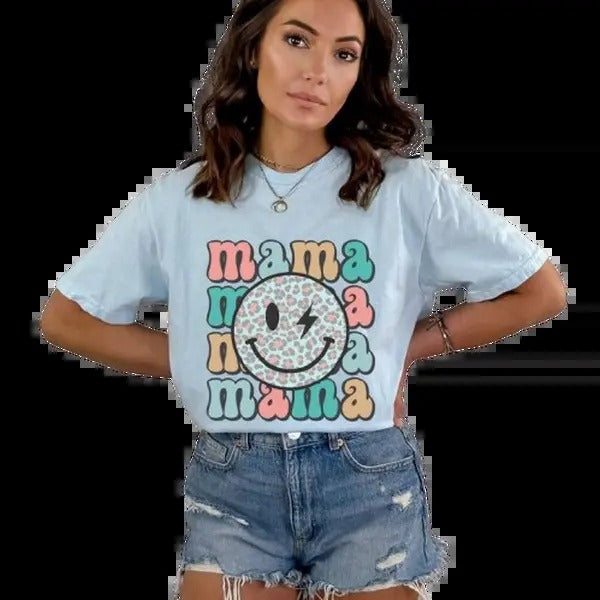 Vintage Retro Mama Cotton Casual Polyeste - Adult & Kids T-Shirts, Sweatshirts & Hoodies apparel design preview 1