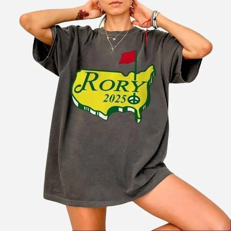 Vintage Rory Mcilroy Masters 90s Tournament 2025 - Adult & Kids T-Shirts, Sweatshirts & Hoodies apparel design preview 1