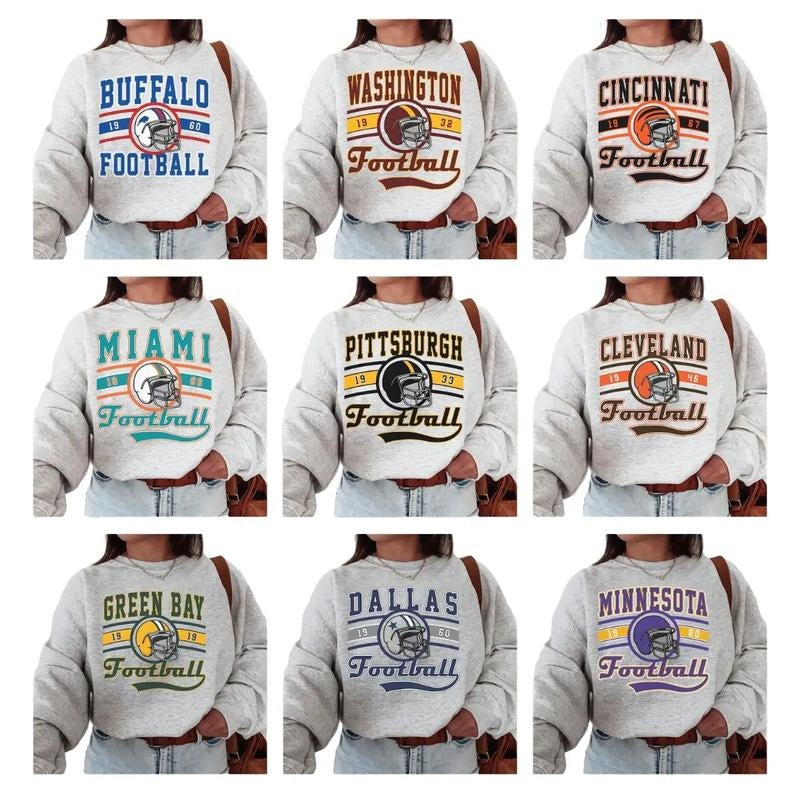 Vintage Team Sport Gray - Adult & Kids T-Shirts, Sweatshirts & Hoodies apparel design preview 1