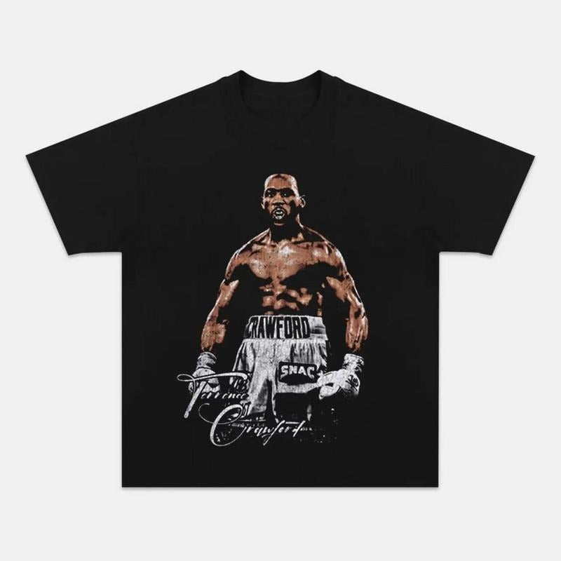 Vintage Terrence Allan Crawford Bud Boxing Heavy - Adult & Kids T-Shirts, Sweatshirts & Hoodies apparel design preview 1