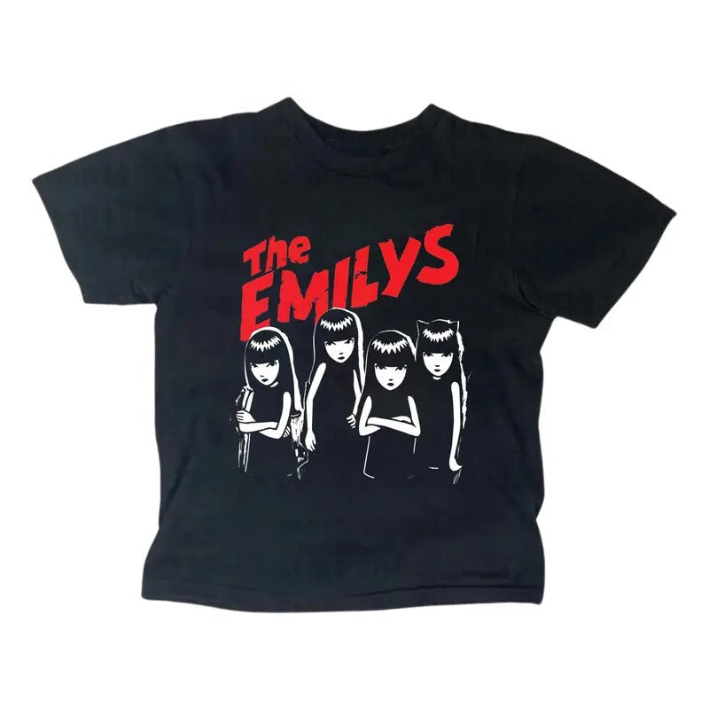 Vintage Emilys Baby Gothic Emo Girl Y2k Top - Adult & Kids T-Shirts, Sweatshirts & Hoodies apparel design preview 1