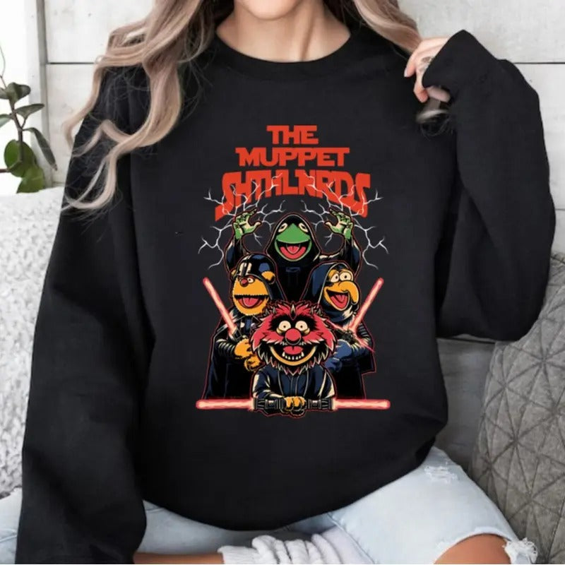 Vintage Muppet Sithlords Movie Evil Dark Puppets - Adult & Kids T-Shirts, Sweatshirts & Hoodies apparel design preview 1