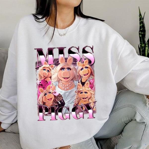 Vintage MuppetRetro Miss Piggy Muppets Muppet Show S - Adult & Kids T-Shirts, Sweatshirts & Hoodies apparel design preview 1