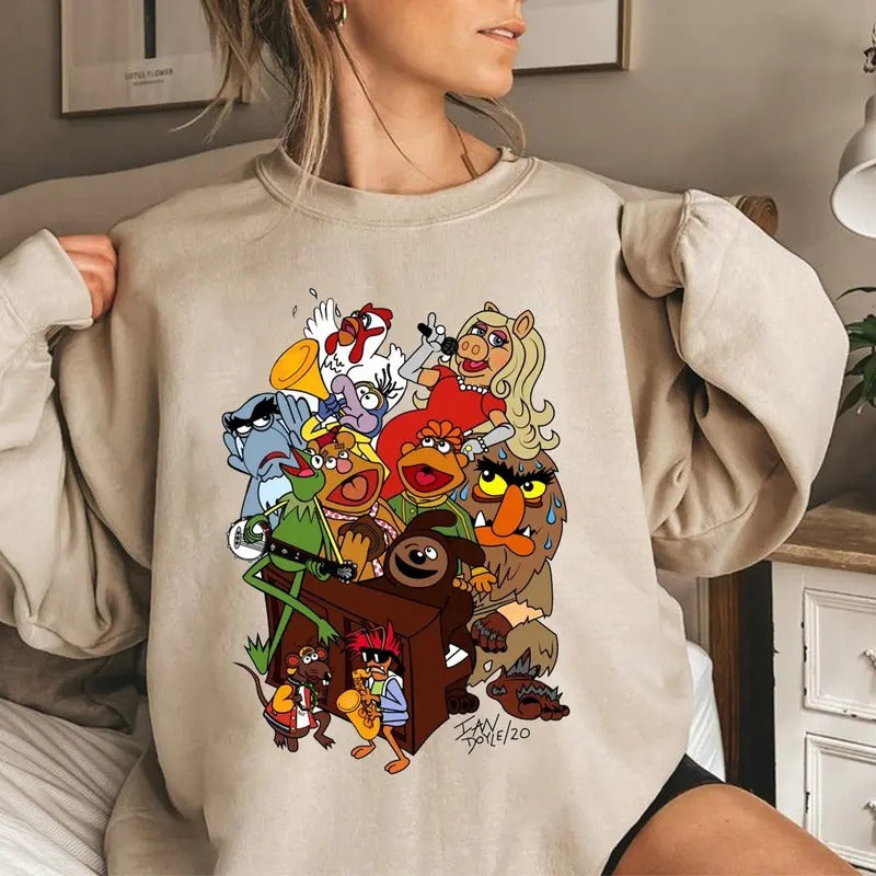 Vintage Muppets Show Funny Fan - Adult & Kids T-Shirts, Sweatshirts & Hoodies apparel design preview 1