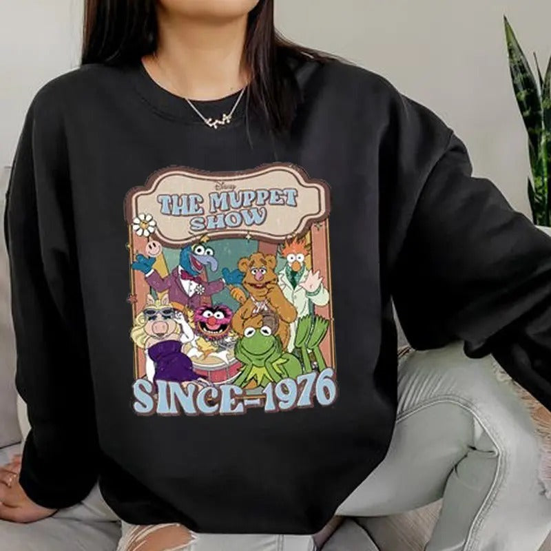 Vintage Muppets Show Since 1976 Funny Fan - Adult & Kids T-Shirts, Sweatshirts & Hoodies apparel design preview 1