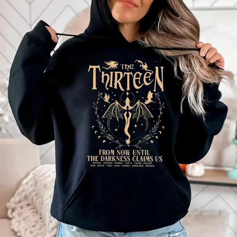 Vintage Thirteen Throne Glass Now Until Darkness - Adult & Kids T-Shirts, Sweatshirts & Hoodies apparel design preview 1