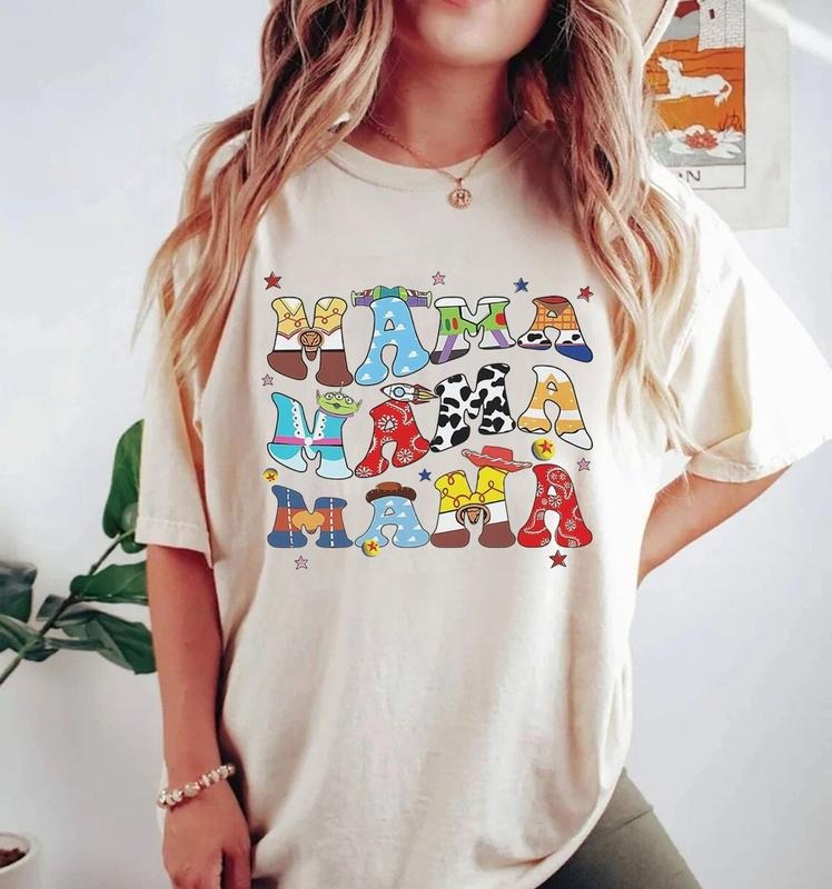Vintage Toy Mama Mom Lovers Retro Casual Cotton - Adult & Kids T-Shirts, Sweatshirts & Hoodies apparel design preview 1