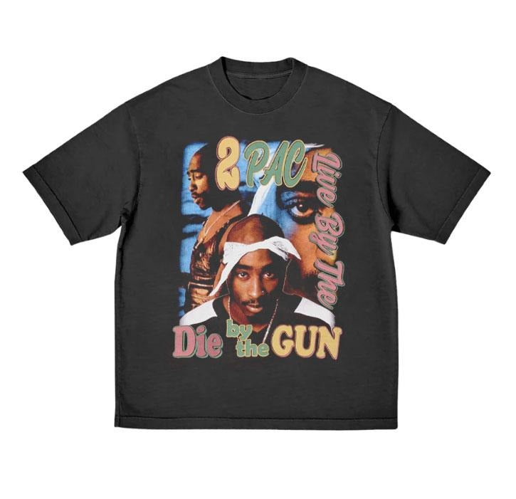 Vintage Tupac Shakur 2Pac 90s Rapper Hip Hop Legends - Adult & Kids T-Shirts, Sweatshirts & Hoodies apparel design preview 1
