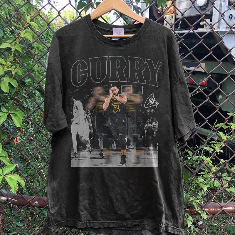 Vintage St3p.H3n Cu.Rry Night Fans - Adult & Kids T-Shirts, Sweatshirts & Hoodies apparel design preview 1