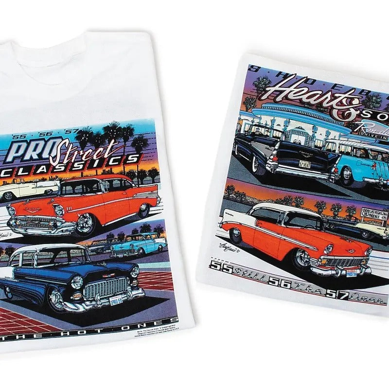 Vintage 2 Sides Pro Street Classics Cotton Old School - Adult & Kids T-Shirts, Sweatshirts & Hoodies apparel design preview 1