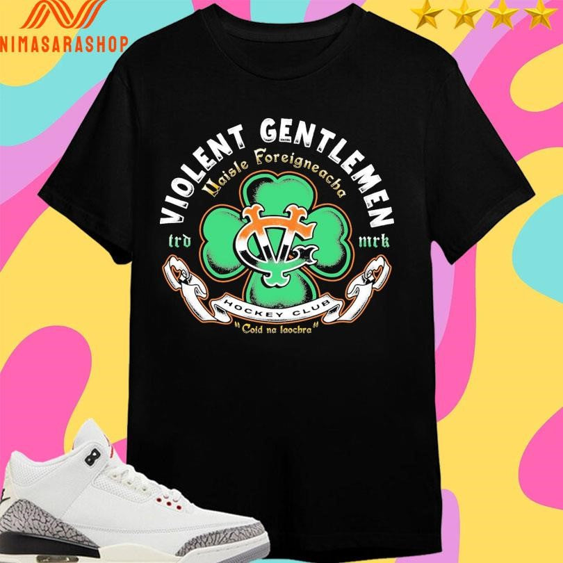 Violent Gentlemen Uaisle Foreigneacha Hockey Club - Adult & Kids T-Shirts, Sweatshirts & Hoodies apparel design preview 1