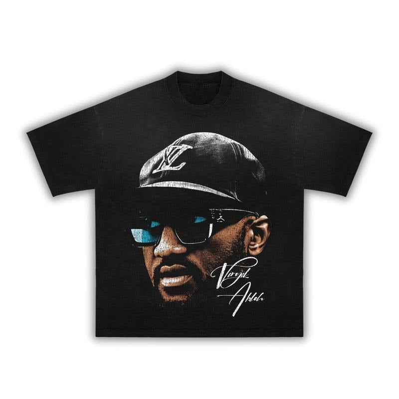 Virgil Big Face Cotton Fit - Adult & Kids T-Shirts, Sweatshirts & Hoodies apparel design preview 1