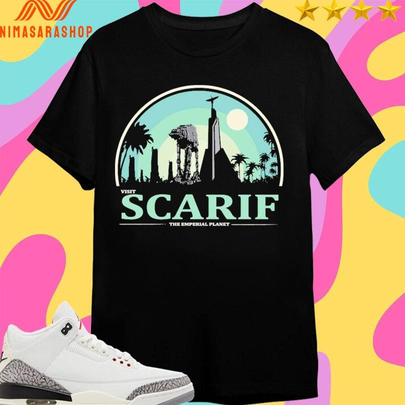 Visit Scarif The Emperial Planet - Adult & Kids T-Shirts, Sweatshirts & Hoodies apparel design preview 1