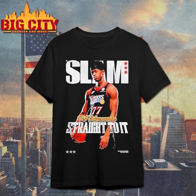Vj Edgecombe Slam Straight To It - Adult & Kids T-Shirts, Sweatshirts & Hoodies apparel design preview 1