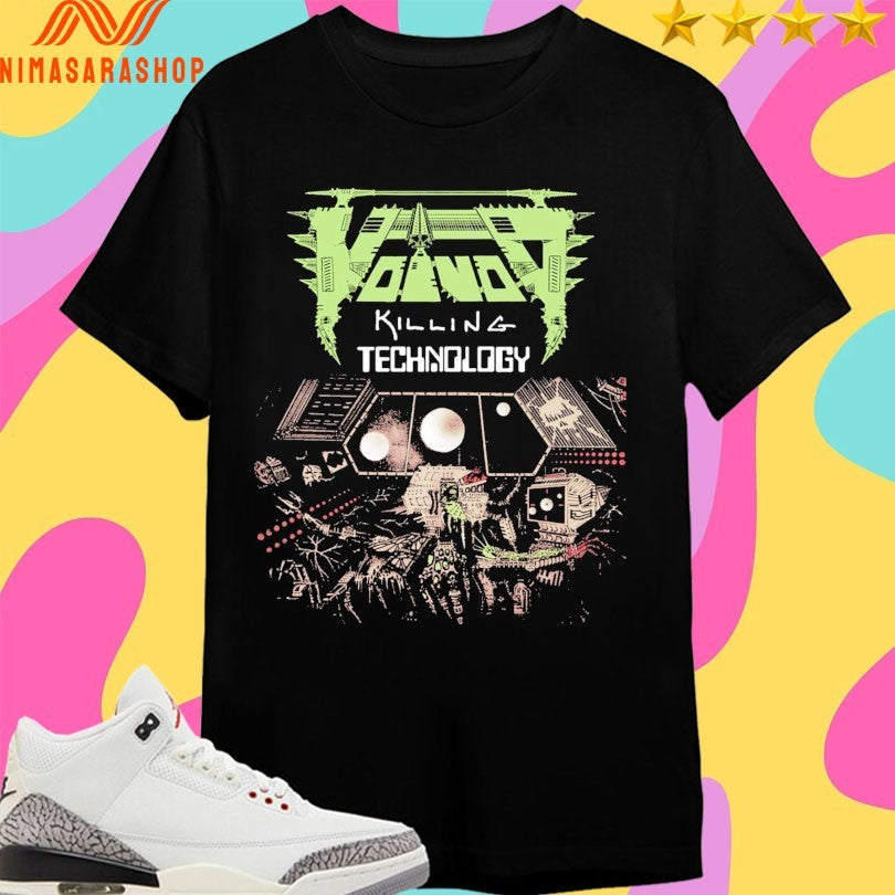 Voivod Killing Technology - Adult & Kids T-Shirts, Sweatshirts & Hoodies apparel design preview 1
