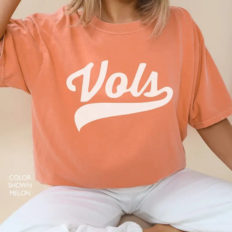 Vols Retro Vintage Tennessee Dyed Game Day - Adult & Kids T-Shirts, Sweatshirts & Hoodies apparel design preview 1