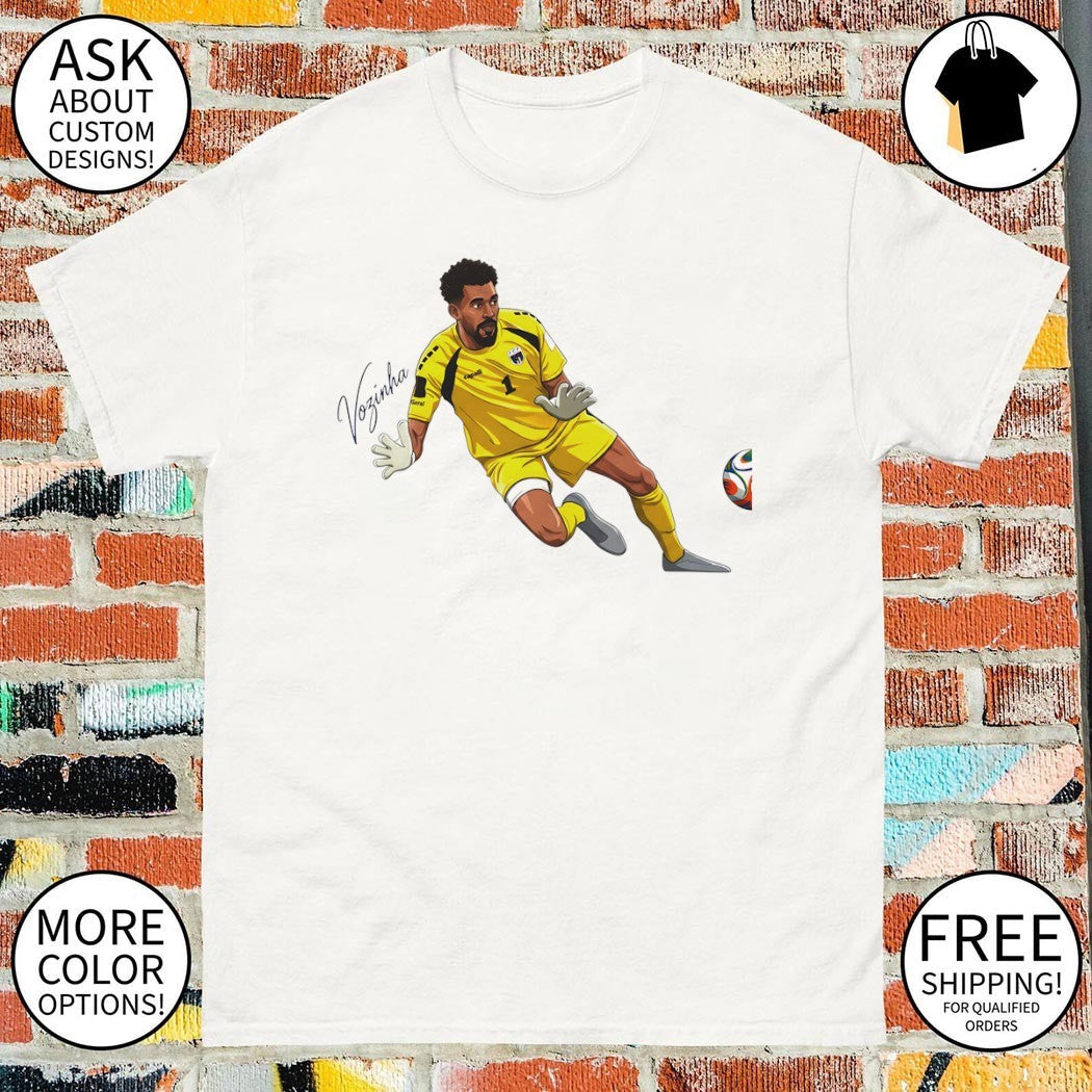 Vozinha Cabo Verde Soceer 2026 World Cup signature - Adult & Kids T-Shirts, Sweatshirts & Hoodies apparel design preview 1
