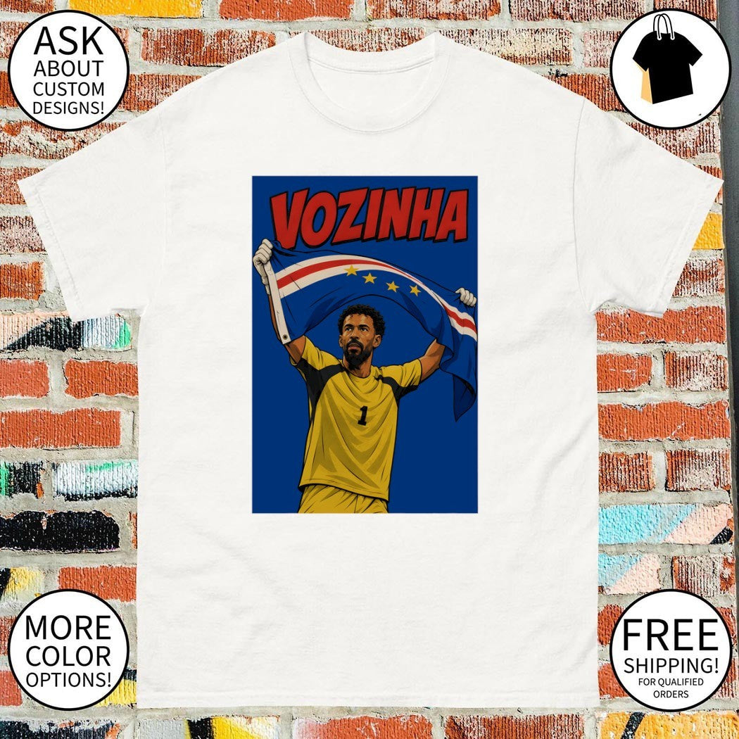 Vozinha Cabo Verde World Cup 2026 - Adult & Kids T-Shirts, Sweatshirts & Hoodies apparel design preview 1