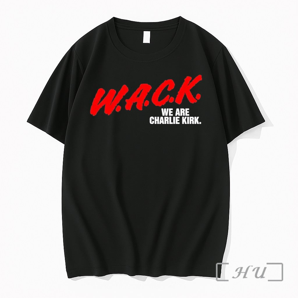 W A C K We Are Charlie Kirk Sweater Jpg - Adult & Kids T-Shirts, Sweatshirts & Hoodies apparel design preview 1