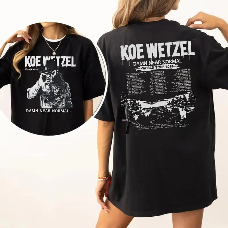 W3tz3l Bootleg 2 Side Country Music K03 W3tz3lShirt - Adult & Kids T-Shirts, Sweatshirts & Hoodies apparel design preview 1