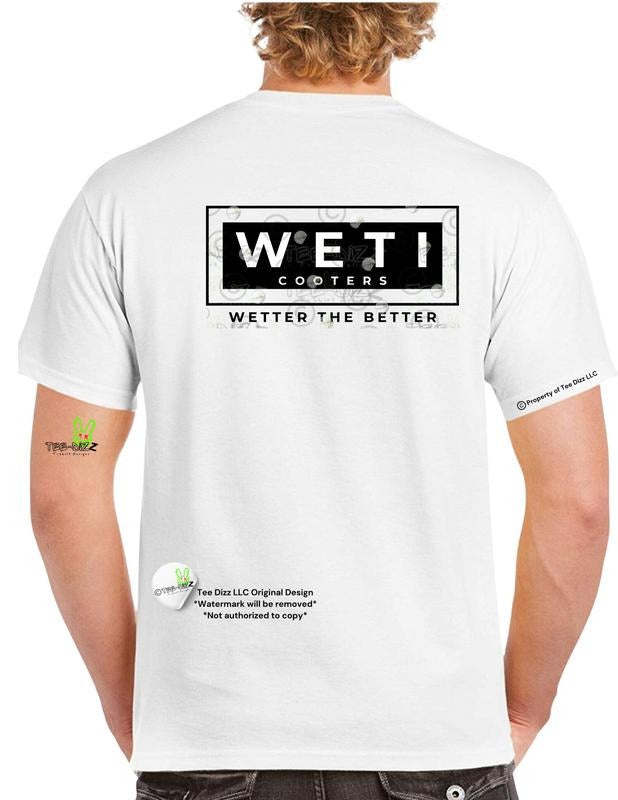 WETI Cooter Wetter Better Funny - Adult & Kids T-Shirts, Sweatshirts & Hoodies apparel design preview 1