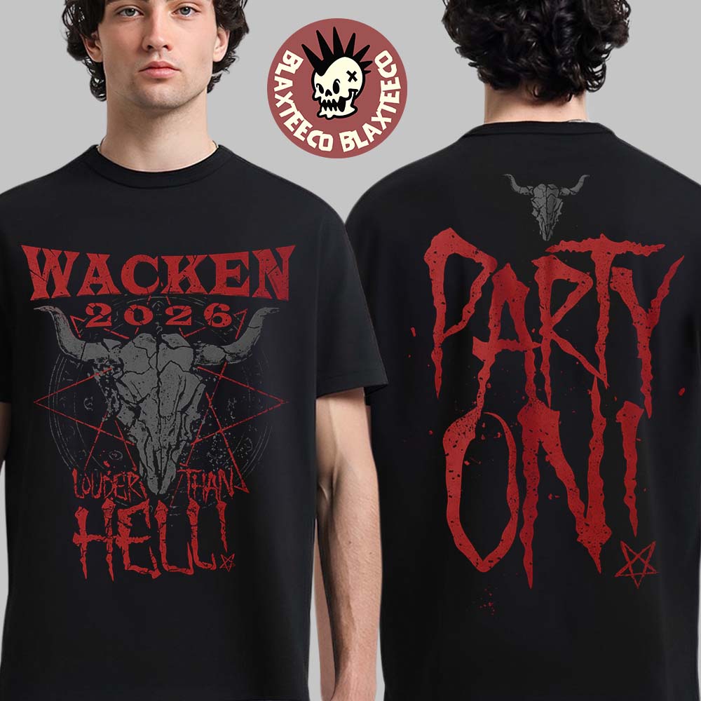 Wacken Open Air 2026 Festival The Anniversary Merch - Adult & Kids T-Shirts, Sweatshirts & Hoodies apparel design preview 1