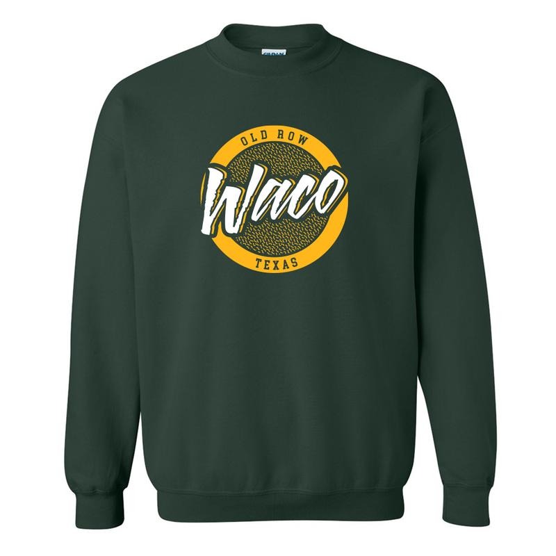 Waco Texas Circle Vintage - Adult & Kids T-Shirts, Sweatshirts & Hoodies apparel design preview 1