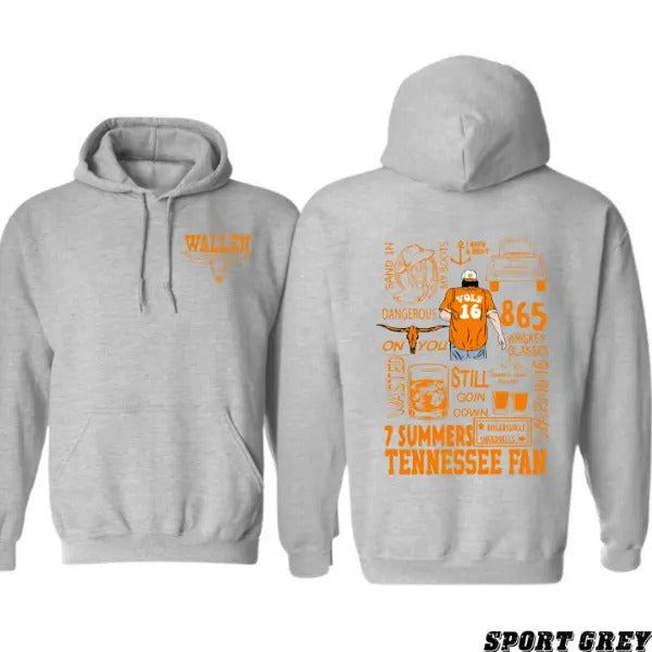 Wallen Tennessee Bold Bull Skull Vibrant Celebrating - Adult & Kids T-Shirts, Sweatshirts & Hoodies apparel design preview 1