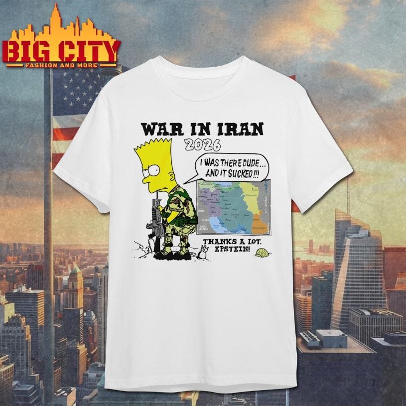 War In Iran Thanks A Lot, Epstein - Adult & Kids T-Shirts, Sweatshirts & Hoodies apparel design preview 1