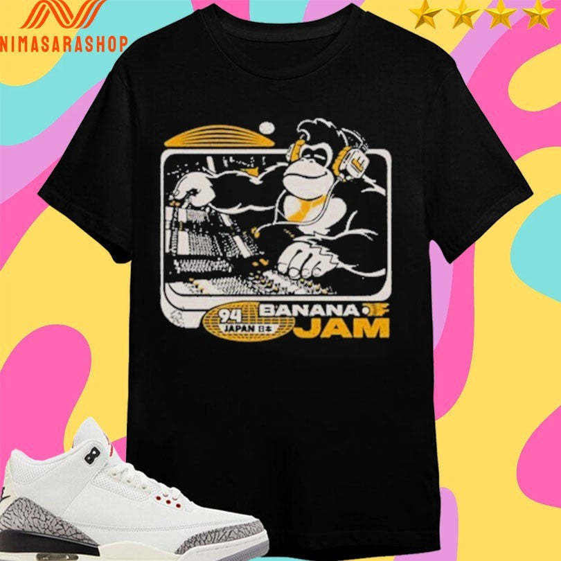 Wario64 Donkey Kong Banana Jam - Adult & Kids T-Shirts, Sweatshirts & Hoodies apparel design preview 1
