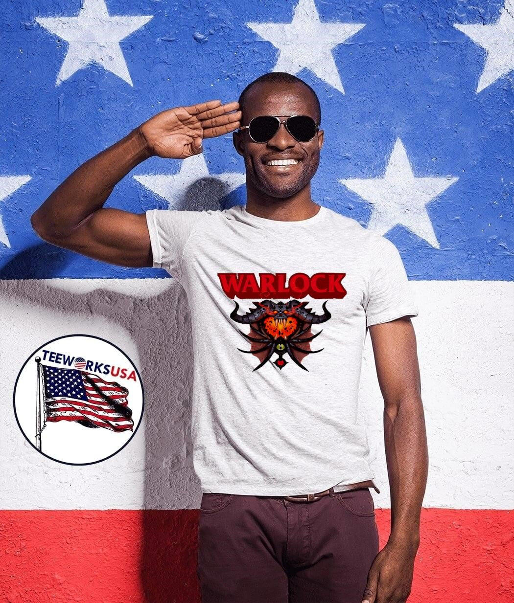 Warlock Demon Heart Eye Horns - Adult & Kids T-Shirts, Sweatshirts & Hoodies apparel design preview 1
