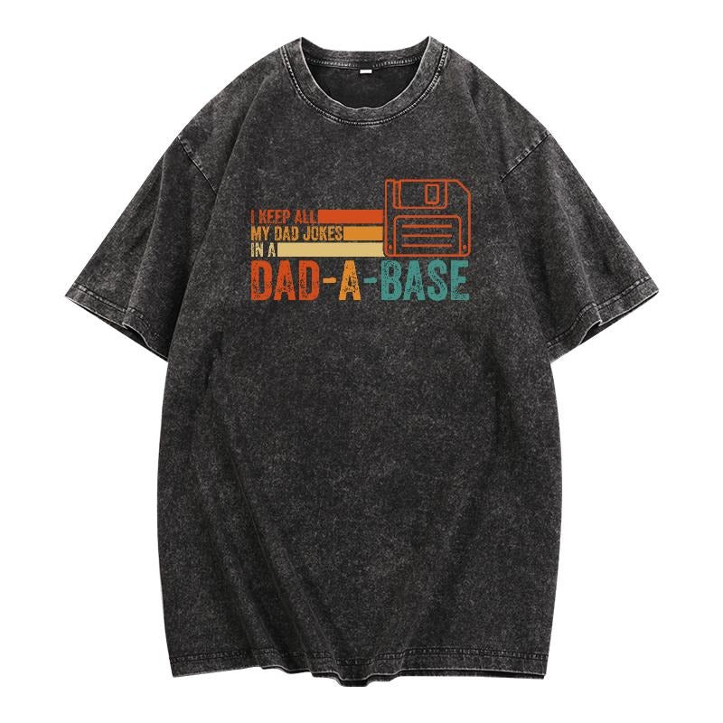 Washed Effect Nostalgic Dad Humor Celebrate Fatherly - Adult & Kids T-Shirts, Sweatshirts & Hoodies apparel design preview 1