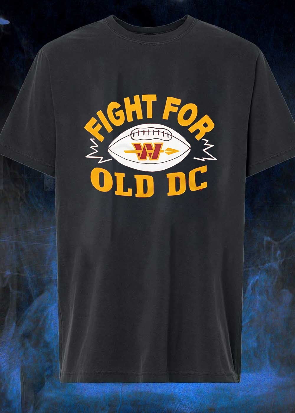 Washington Commanders Apparel Fight for Old DC Fan - Adult & Kids T-Shirts, Sweatshirts & Hoodies apparel design preview 1