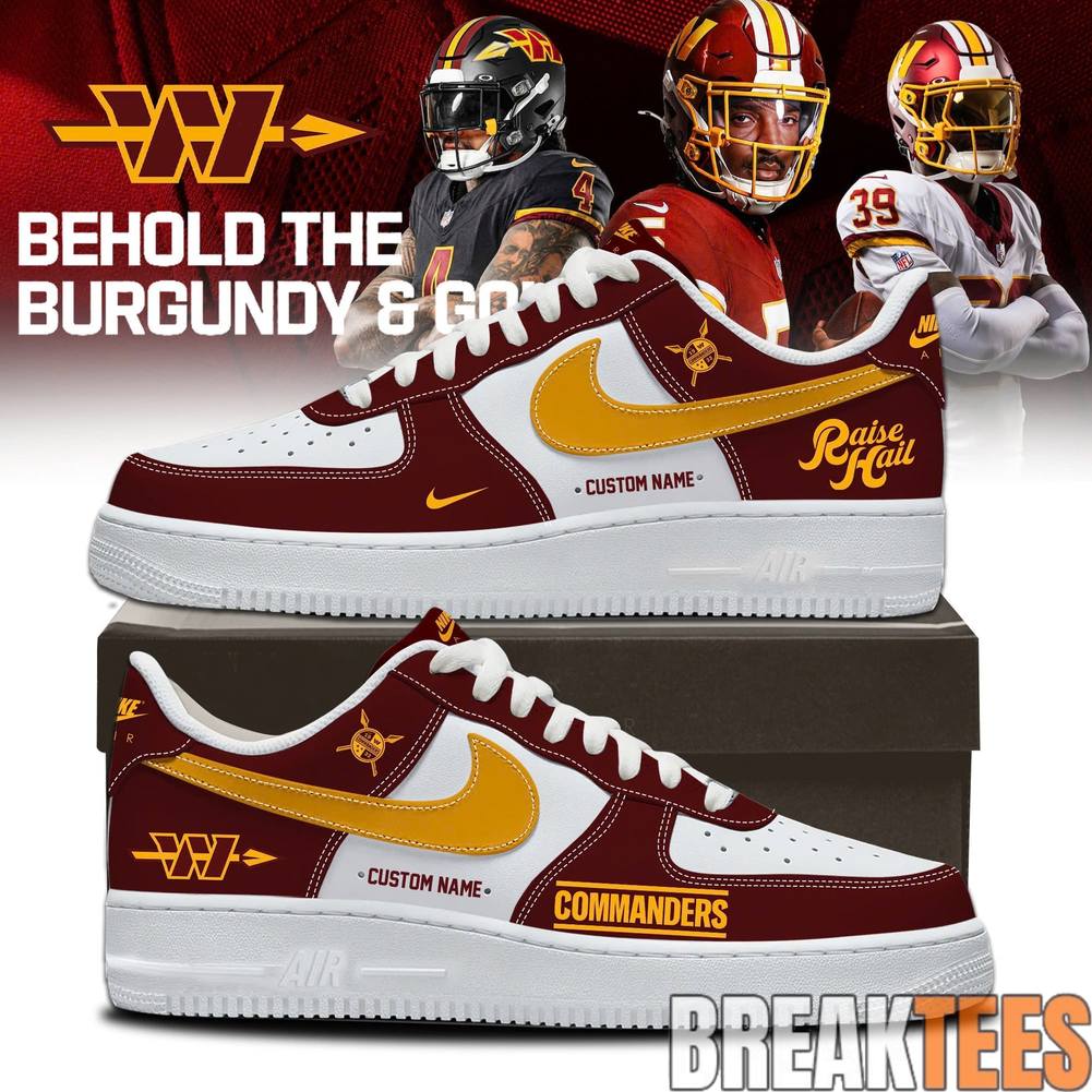 Washington Commanders Franchise Focus Club Fleece AF1 - Adult & Kids T-Shirts, Sweatshirts & Hoodies apparel design preview 1